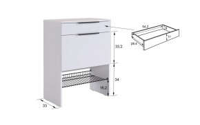 БАСКО Прихожая К8 (кашемир) в Режи - rezh.mebel24.online | фото 7
