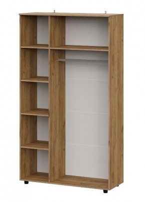 БАЙКАЛ Шкаф трехстворчатый (Графит/Дуб золотой) в Режи - rezh.mebel24.online | фото 2