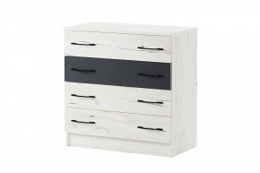 БЕАТРИС Комод К800 (дуб крафт белый/антрацит) в Режи - rezh.mebel24.online | фото 2