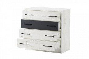 БЕАТРИС Комод К800 (дуб крафт белый/антрацит) в Режи - rezh.mebel24.online | фото 3