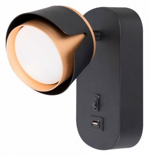 Бра Arte Lamp Amaks A8026AP-1BK в Режи - rezh.mebel24.online | фото