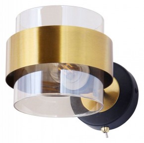 Бра Arte Lamp Carlo A8205AP-1BK в Режи - rezh.mebel24.online | фото