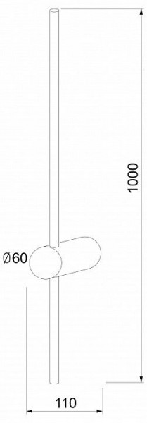 Бра Elektrostandard Cane a061491 в Режи - rezh.mebel24.online | фото 3