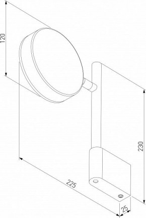 Бра Elektrostandard Tobi a064592 в Режи - rezh.mebel24.online | фото 4