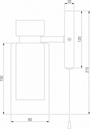 Бра Eurosvet Amado 70115/1 белый в Режи - rezh.mebel24.online | фото 3