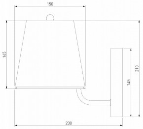 Бра Eurosvet Amaretto 60155/1 хром в Режи - rezh.mebel24.online | фото 2