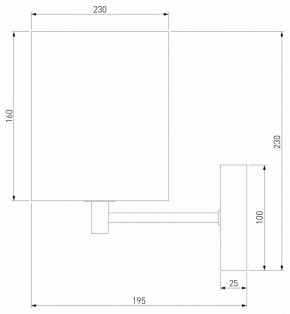 Бра Eurosvet Brume 60174/1 латунь в Режи - rezh.mebel24.online | фото 5