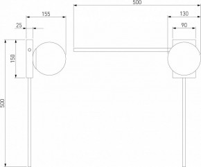 Бра Eurosvet Fredo 40035/1 черный жемчуг в Режи - rezh.mebel24.online | фото 4