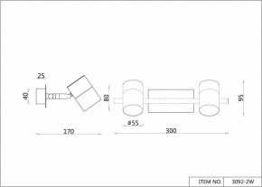 Бра F-promo Chart 3092-2W в Режи - rezh.mebel24.online | фото 3