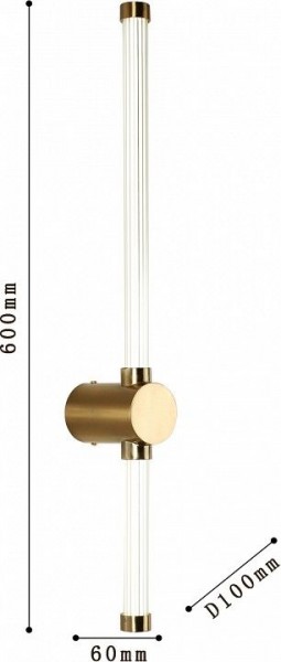 Бра Favourite Lignum 3057-1W в Режи - rezh.mebel24.online | фото 3