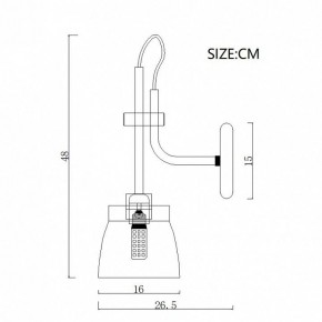 Бра Imperiumloft RAM RAM-W01 в Режи - rezh.mebel24.online | фото 3