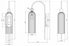 Бра Maytoni Antic MOD302WL-01W в Режи - rezh.mebel24.online | фото 4