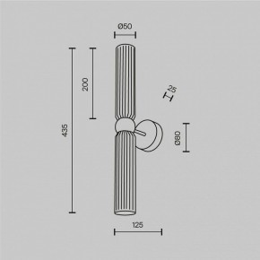 Бра Maytoni Antic MOD302WL-02GR1 в Режи - rezh.mebel24.online | фото 4