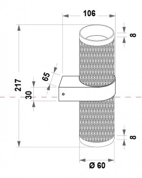 Бра Maytoni Focus Design C069WL-02B в Режи - rezh.mebel24.online | фото 3