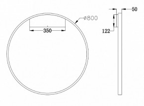 Бра Maytoni Rim MOD058WL-L50B4K в Режи - rezh.mebel24.online | фото 3