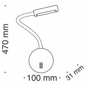 Бра Maytoni Stem C035WL-L3W3K в Режи - rezh.mebel24.online | фото 8