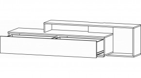 ДАЛЛАС Гостиная (модульная) цемент темный в Режи - rezh.mebel24.online | фото 6