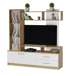 ДАРЬЯ Гостиная (Крафт серый/Крафт белый) в Режи - rezh.mebel24.online | фото 4