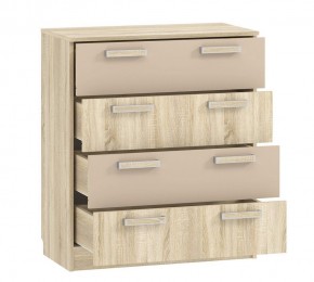 Детская Акварель Комод НМ 013.71-01 М (Капучино/Дуб Сонома) в Режи - rezh.mebel24.online | фото 2