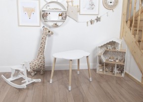 Детский стол Rolti Baby «Облачко»  (белый/береза, массив березы/мдф) в Режи - rezh.mebel24.online | фото