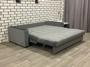 Диван Аккордеон 1280*2000 НПБ подлокотник ПРЯМОЙ накладки МДФ в Режи - rezh.mebel24.online | фото 2