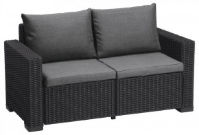 Диван Калифорния 2-х местный (California 2 Sofa), графит в Режи - rezh.mebel24.online | фото 2