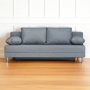Диван-кровать Комфорт без подлокотников (4 подушки) BALTIC GREY в Режи - rezh.mebel24.online | фото