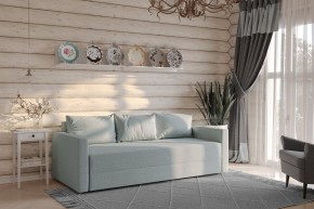Диван-кровать Вало мятно-серый, ткань рогожка в Режи - rezh.mebel24.online | фото 2