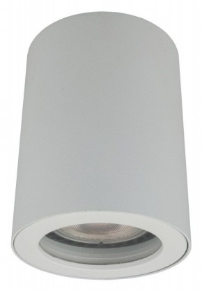 DK3007-WH Накладной светильник влагозащ., IP 44, 15 Вт, GU10, белый, алюминий в Режи - rezh.mebel24.online | фото 2