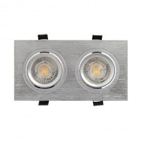 DK3022-CM Встраиваемый светильник, IP 20, 10 Вт, GU5.3, LED, серый, пластик в Режи - rezh.mebel24.online | фото 2