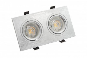 DK3022-CM Встраиваемый светильник, IP 20, 10 Вт, GU5.3, LED, серый, пластик в Режи - rezh.mebel24.online | фото 3