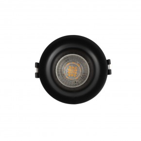 DK3024-BK Встраиваемый светильник, IP 20, 10 Вт, GU5.3, LED, черный, пластик в Режи - rezh.mebel24.online | фото 2