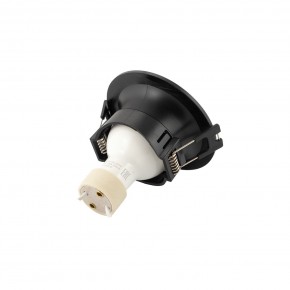 DK3024-BK Встраиваемый светильник, IP 20, 10 Вт, GU5.3, LED, черный, пластик в Режи - rezh.mebel24.online | фото 5