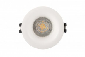 DK3024-WH Встраиваемый светильник, IP 20, 10 Вт, GU5.3, LED, белый, пластик в Режи - rezh.mebel24.online | фото 1