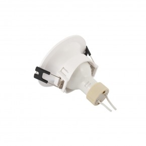 DK3024-WH Встраиваемый светильник, IP 20, 10 Вт, GU5.3, LED, белый, пластик в Режи - rezh.mebel24.online | фото 3