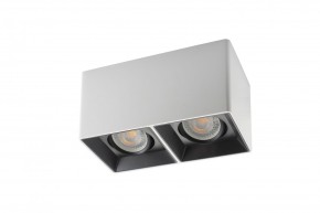 DK3035-WB Светильник накладной IP 20, 10 Вт, GU5.3, LED, белый/черный, пластик в Режи - rezh.mebel24.online | фото 2