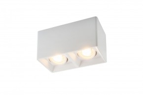 DK3035-WH Светильник накладной IP 20, 10 Вт, GU5.3, LED, белый, пластик в Режи - rezh.mebel24.online | фото 1