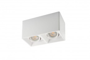 DK3035-WH Светильник накладной IP 20, 10 Вт, GU5.3, LED, белый, пластик в Режи - rezh.mebel24.online | фото 2