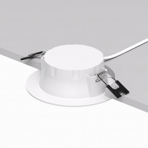 DK3048-WH Встраиваемый светильник, IP 20, 7Вт, LED, белый, пластик в Режи - rezh.mebel24.online | фото 2