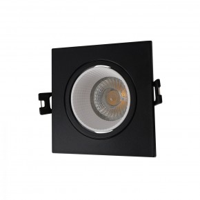 DK3071-BK+WH Встраиваемый светильник, IP 20, 10 Вт, GU5.3, LED, черный/белый, пластик в Режи - rezh.mebel24.online | фото