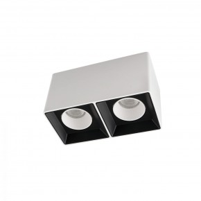 DK3085-WB+WH Светильник накладной IP 20, 10 Вт, GU5.3, LED, бело-черный/белый, пластик в Режи - rezh.mebel24.online | фото 1