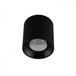 DK3090-BK+CH Светильник накладной IP 20, 10 Вт, GU5.3, LED, черный/хром, пластик в Режи - rezh.mebel24.online | фото 1