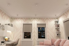 DK3090-WH+CH Светильник накладной IP 20, 10 Вт, GU5.3, LED, белый/хром, пластик в Режи - rezh.mebel24.online | фото 2