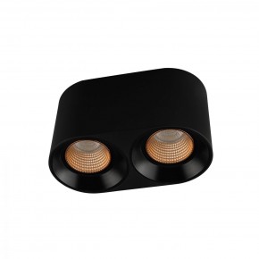 DK3096-BK+BR Светильник накладной IP 20, 10 Вт, GU5.3, LED, черный/бронзовый, пластик в Режи - rezh.mebel24.online | фото