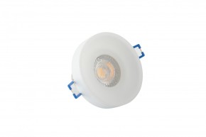 DK4032-WH Встраиваемый светильник, IP 20, 10 Вт, GU10, белый, алюминий/пластик в Режи - rezh.mebel24.online | фото 2