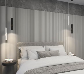 DK4045-WH Подвесной светильник, с декоративным вырезом, IP 20, до 15 Вт, LED, GU10, белый, алюминий в Режи - rezh.mebel24.online | фото 4