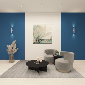 DK5022-WH Настенный светильник, IP20, до 15 Вт, LED, 2xGU10, белый, алюминий в Режи - rezh.mebel24.online | фото 3