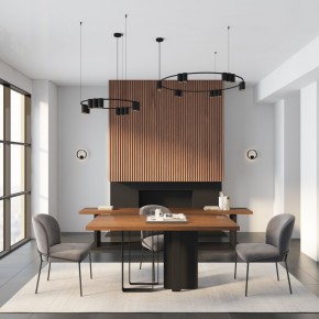 DK5060-BK Бра ORBIT, IP20, 3000К, LED, 10 Вт, черный матовый, алюминий в Режи - rezh.mebel24.online | фото 7