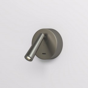 DK5072-DN Бра SHINE WALL со светодиодом, D104*H68, IP20, 3000К, 3W, RA?90, темный никель, алюминий в Режи - rezh.mebel24.online | фото 2