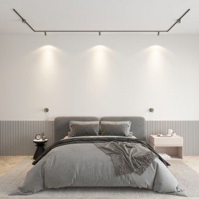 DK5072-DN Бра SHINE WALL со светодиодом, D104*H68, IP20, 3000К, 3W, RA?90, темный никель, алюминий в Режи - rezh.mebel24.online | фото 4